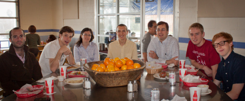 Group Lunch at Taqueria del Sol, Dec 2011