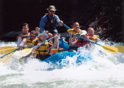 Rafting at Telluride workshop, 2008